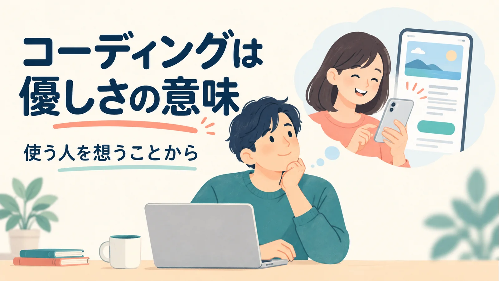使う人を想う制作者とスマートフォンを快適に使う人